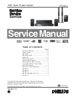 Philips HTS3366/51 Service Manual preview