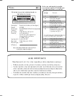 Preview for 2 page of Philips HTS3375 User Manual