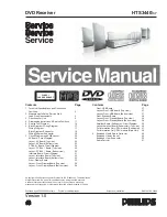 Philips HTS3440 Service Manual preview