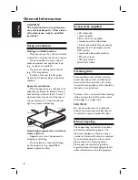 Preview for 8 page of Philips HTS3440 User Manual