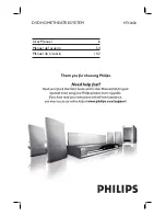 Preview for 1 page of Philips HTS3450 User Manual