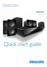 Предварительный просмотр 1 страницы Philips HTS3531/05 Quick Start Manual