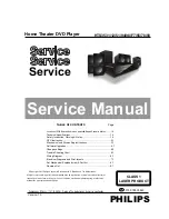 Предварительный просмотр 1 страницы Philips HTS3531/12 Service Manual