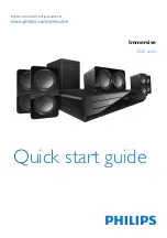 Предварительный просмотр 1 страницы Philips HTS3531/55 Quick Start Manual