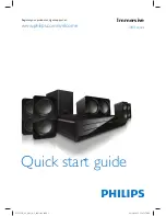 Philips HTS3531/93 Quick Start Manual предпросмотр