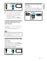 Предварительный просмотр 11 страницы Philips HTS3531 User Manual