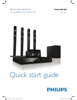 Philips HTS3539/12 Quick Start Manual предпросмотр