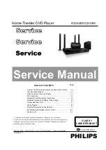 Philips HTS3540/12 Service Manual preview