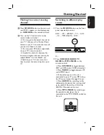 Предварительный просмотр 19 страницы Philips HTS3548 User Manual