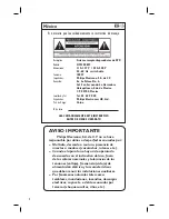 Preview for 2 page of Philips HTS3548W User Manual