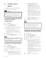 Preview for 17 page of Philips HTS3560 (Spanish) Manual Del Usuario