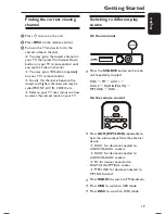 Предварительный просмотр 19 страницы Philips HTS3565 User Manual