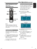 Предварительный просмотр 27 страницы Philips HTS3565 User Manual