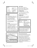 Preview for 4 page of Philips HTS3565D User Manual