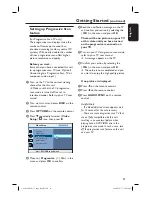 Preview for 23 page of Philips HTS3565D User Manual