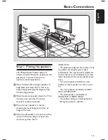 Preview for 13 page of Philips HTS3566D Quick Start Manual