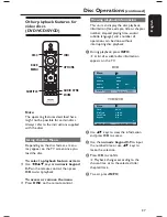 Preview for 27 page of Philips HTS3566D Quick Start Manual