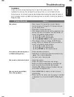 Preview for 53 page of Philips HTS3566D Quick Start Manual