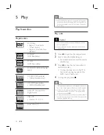 Preview for 22 page of Philips HTS3568DW Quick Start Manual