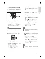 Preview for 25 page of Philips HTS3568DW Quick Start Manual