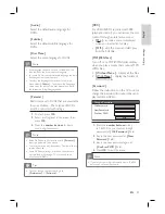 Preview for 41 page of Philips HTS3568DW Quick Start Manual