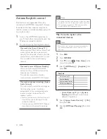 Preview for 22 page of Philips HTS3568W Quick Start Manual