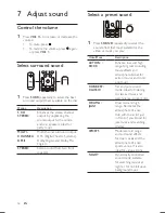 Preview for 36 page of Philips HTS3571 User Manual