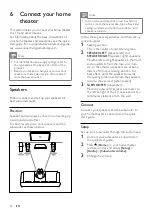 Предварительный просмотр 12 страницы Philips HTS4282/12 Manual