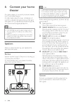 Предварительный просмотр 12 страницы Philips HTS4561 User Manual