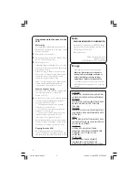 Preview for 2 page of Philips HTS5000W User Manual