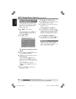 Preview for 34 page of Philips HTS5000W User Manual