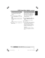 Preview for 35 page of Philips HTS5000W User Manual