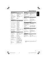 Preview for 47 page of Philips HTS5000W User Manual