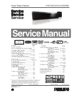 Philips HTS5120/98 Service Manual preview