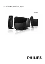 Philips HTS5220 Manual preview