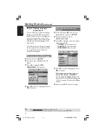 Предварительный просмотр 22 страницы Philips HTS5500C User Manual