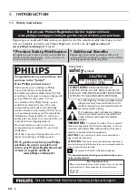 Предварительный просмотр 2 страницы Philips HTS5506 User Manual