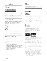 Предварительный просмотр 4 страницы Philips HTS5520 User Manual