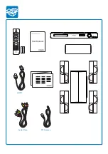 Предварительный просмотр 2 страницы Philips HTS5530 Quick Start Manual