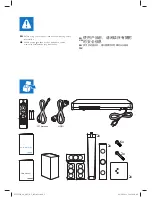 Preview for 2 page of Philips HTS5543/98 Quick Start Manual