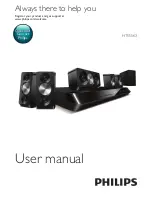 Предварительный просмотр 1 страницы Philips HTS5563 User Manual