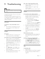 Предварительный просмотр 43 страницы Philips HTS5563 User Manual