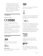 Предварительный просмотр 47 страницы Philips HTS5563 User Manual