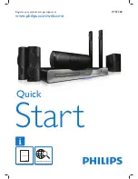 Philips HTS5580 Quick Start Manual preview