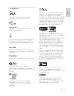 Preview for 5 page of Philips HTS5580W User Manual