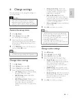 Preview for 23 page of Philips HTS5580W User Manual