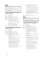 Preview for 24 page of Philips HTS5580W User Manual