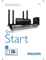 Philips HTS5590 Quick Start Manual preview