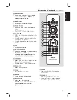 Preview for 11 page of Philips HTS6500 - DivX Ultra Home Theater System User Manual