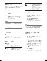 Preview for 34 page of Philips HTS6515 Quick Start Manual